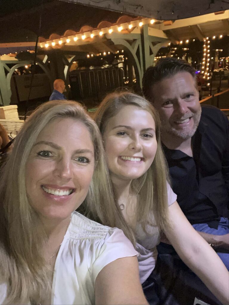 Dr. Collins with his family